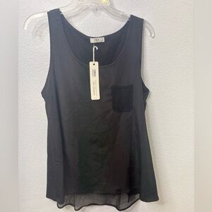 VLD size Large Black Tank Top NWT